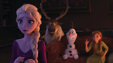 Image from the film Frozen II (Disney)